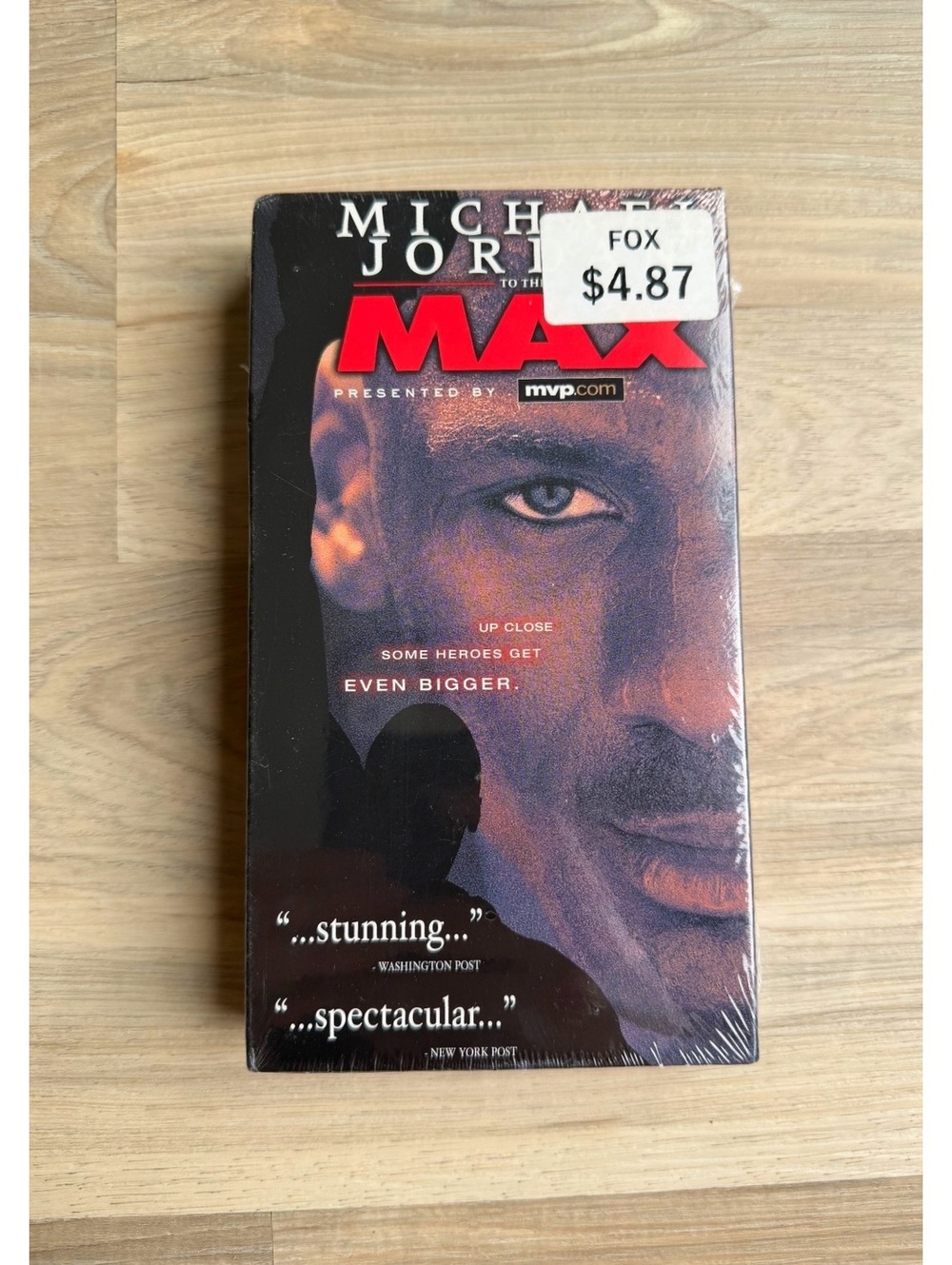 Vintage RARE SEALED 2000 Michael Jordan To The Max VHS